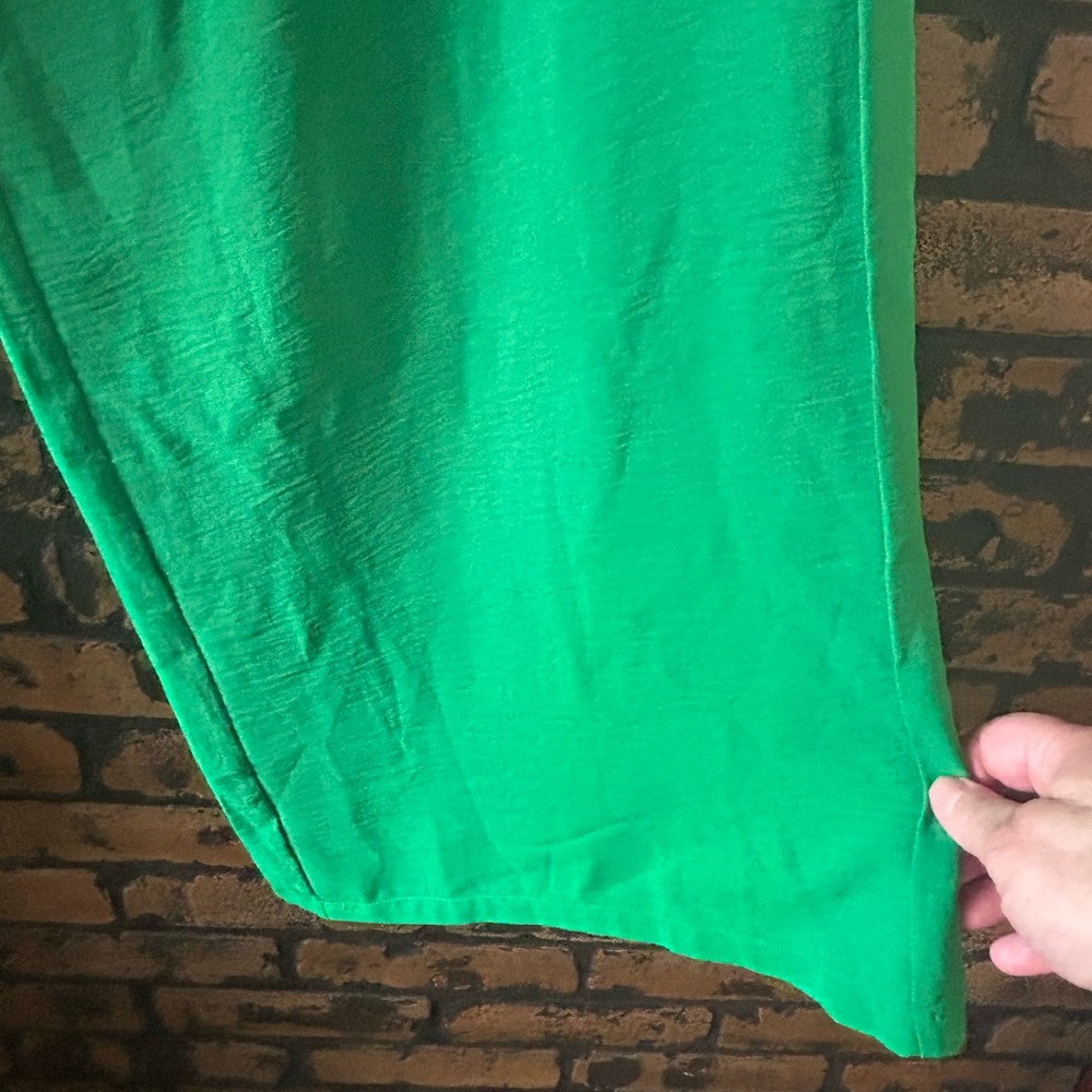 Cupshe Green Ruffle Pants - Picture 4 of 6